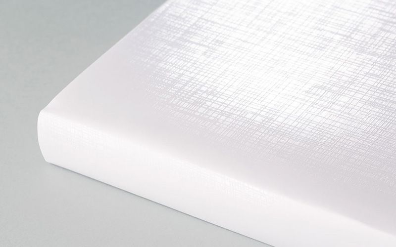 Foto af en tekstureret laminering
